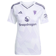 Manchester United Women's 2025/26 Away Replica Jersey White - Adidas