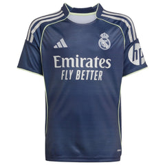Real Madrid Youth 2025/26 Away Replica Jersey Blue - Adidas