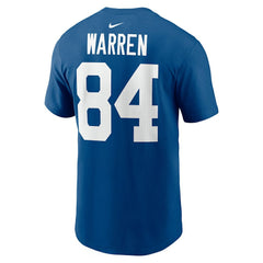 Indianapolis Colts Nike Tyler Warren Name & Number T-Shirt