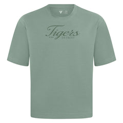 Detroit Tigers Levelwear Ethereal Oversized Luxe Signature Knit T-Shirt | MLB Near me