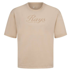 Tampa Bay Rays Levelwear Ethereal Oversized Luxe Signature Knit T-Shirt | MLB New