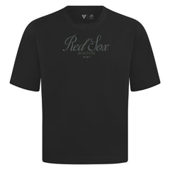 Boston Red Sox Levelwear Ethereal Oversized Luxe Signature Knit T-Shirt | MLB Near me