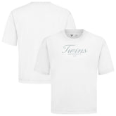 Minnesota Twins Levelwear Ethereal Oversized Luxe Signature Knit T-Shirt | MLB Outlet