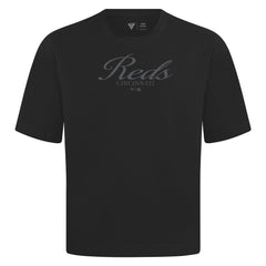 Cincinnati Reds Levelwear Ethereal Oversized Luxe Signature Knit T-Shirt | MLB Online