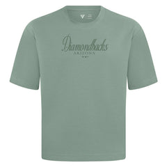 Arizona Diamondbacks Levelwear Ethereal Oversized Luxe Signature Knit T-Shirt | MLB Sale