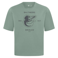 Baltimore Orioles Levelwear Crossway Oversized Luxe Signature Knit T-Shirt | MLB Near me