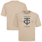 Minnesota Twins Levelwear Crossway Oversized Luxe Signature Knit T-Shirt | MLB Near me