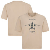 Houston Astros Levelwear Crossway Oversized Luxe Signature Knit T-Shirt | MLB US