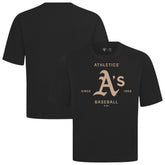 Athletics Levelwear Crossway Oversized Luxe Signature Knit T-Shirt | MLB Sale