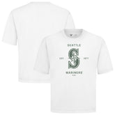 Seattle Mariners Levelwear Crossway Oversized Luxe Signature Knit T-Shirt | MLB New