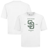 San Diego Padres Levelwear Crossway Oversized Luxe Signature Knit T-Shirt | MLB Discount