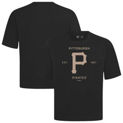 Pittsburgh Pirates Levelwear Crossway Oversized Luxe Signature Knit T-Shirt | MLB Near me
