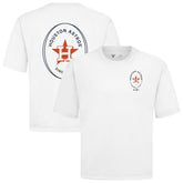 Houston Astros Levelwear Signet Oversized Luxe Signature Knit T-Shirt | MLB US