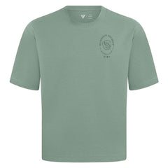Milwaukee Brewers Levelwear Signet Oversized Luxe Signature Knit T-Shirt | MLB Near me