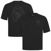 Milwaukee Brewers Levelwear Signet Oversized Luxe Signature Knit T-Shirt | MLB Outlet