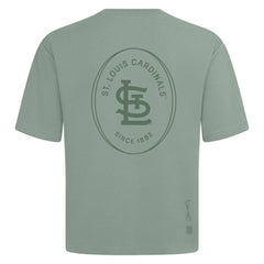 St. Louis Cardinals Levelwear Signet Oversized Luxe Signature Knit T-Shirt | MLB On Sale