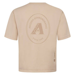 Arizona Diamondbacks Levelwear Signet Oversized Luxe Signature Knit T-Shirt | MLB Discount