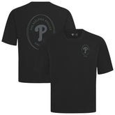 Philadelphia Phillies Levelwear Signet Oversized Luxe Signature Knit T-Shirt | MLB US