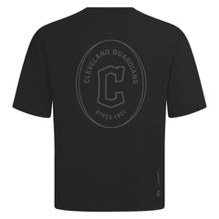 Cleveland Guardians Levelwear Signet Oversized Luxe Signature Knit T-Shirt | MLB Online