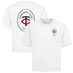 Minnesota Twins Levelwear Register Oversized Luxe Signature Knit T-Shirt | MLB For sale