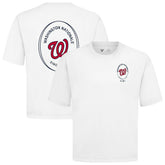 Washington Nationals Levelwear Register Oversized Luxe Signature Knit T-Shirt | MLB US