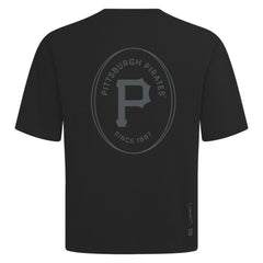 Pittsburgh Pirates Levelwear Register Oversized Luxe Signature Knit T-Shirt | MLB On Sale