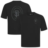San Francisco Giants Levelwear Register Oversized Luxe Signature Knit T-Shirt | MLB Outlet