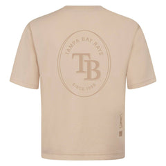 Tampa Bay Rays Levelwear Register Oversized Luxe Signature Knit T-Shirt | MLB On Sale