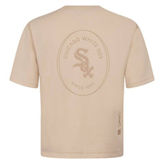 Chicago White Sox Levelwear Register Oversized Luxe Signature Knit T-Shirt | MLB Discount
