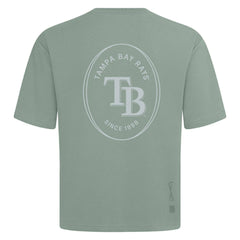 Tampa Bay Rays Levelwear Register Oversized Luxe Signature Knit T-Shirt | MLB Sale