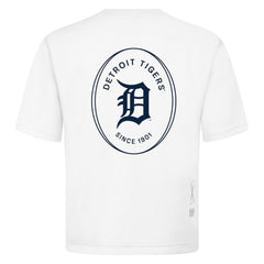 Detroit Tigers Levelwear Register Oversized Luxe Signature Knit T-Shirt | MLB For sale