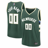 Milwaukee Bucks Fast Break Custom Jersey New