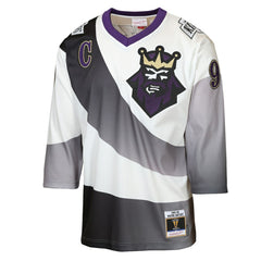Wayne Gretzky Los Angeles Kings Mitchell & Ness Youth 1995/96 Power Play Throwback Alternate Player Jersey with Captain Patch For Sale