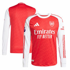 Arsenal 2025/26 Home Long Sleeve Jersey Red - Adidas