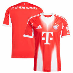 Bayern Munich 2025/26 Home Replica Jersey Red - Adidas