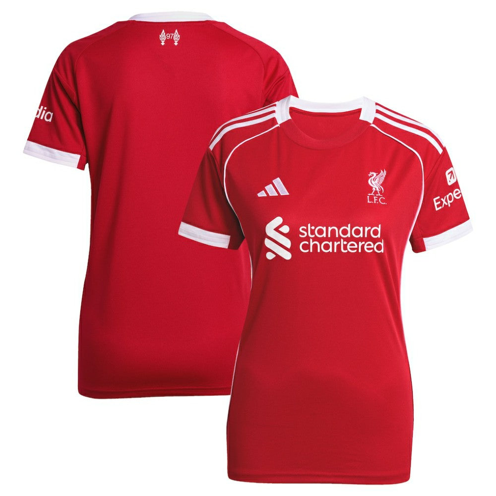 Liverpool Women's 2025/26 Home Replica Jersey Red - Adidas