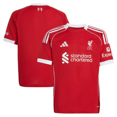 Liverpool Youth 2025/26 Home Replica Jersey Red - Adidas