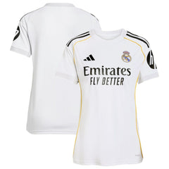 Real Madrid Women's 2025/26 Home Replica Jersey White - Adidas