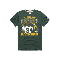 Green Bay Packers Sterling Sharpe Homage Unisex HOF Player Graphic Tri-Blend T-Shirt