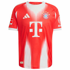 Bayern Munich 2025/26 Home Custom Jersey Red - Adidas