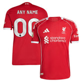Liverpool 2025/26 Home Custom Jersey Red - Adidas