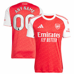 Arsenal 2025/26 Home Replica Custom Jersey Red - Adidas