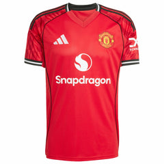 Manchester United Home 2025/26 Custom Replica Jersey Red - Adidas