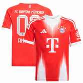Bayern Munich Youth 2025/26 Home Replica Custom Jersey Red - Adidas