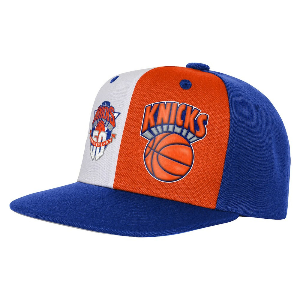 New York Knicks Youth 50th Anniversary Duo Front Snapback Hat New