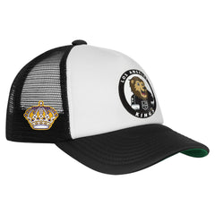 Los Angeles Kings Mitchell & Ness Youth Mascot Adjustable Trucker Hat Sale