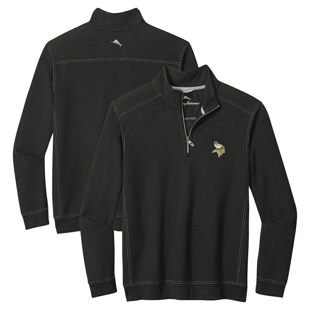 Minnesota Vikings Tommy Bahama Big & Tall Montego Bay Half-Zip Pullover