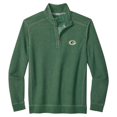 Green Bay Packers Tommy Bahama Big & Tall Montego Bay Half-Zip Pullover