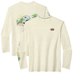 San Francisco 49ers Tommy Bahama Oasis Endzone Lux Long Sleeve T-Shirt