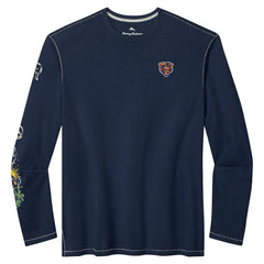 Chicago Bears Tommy Bahama Oasis Endzone Lux Long Sleeve T-Shirt